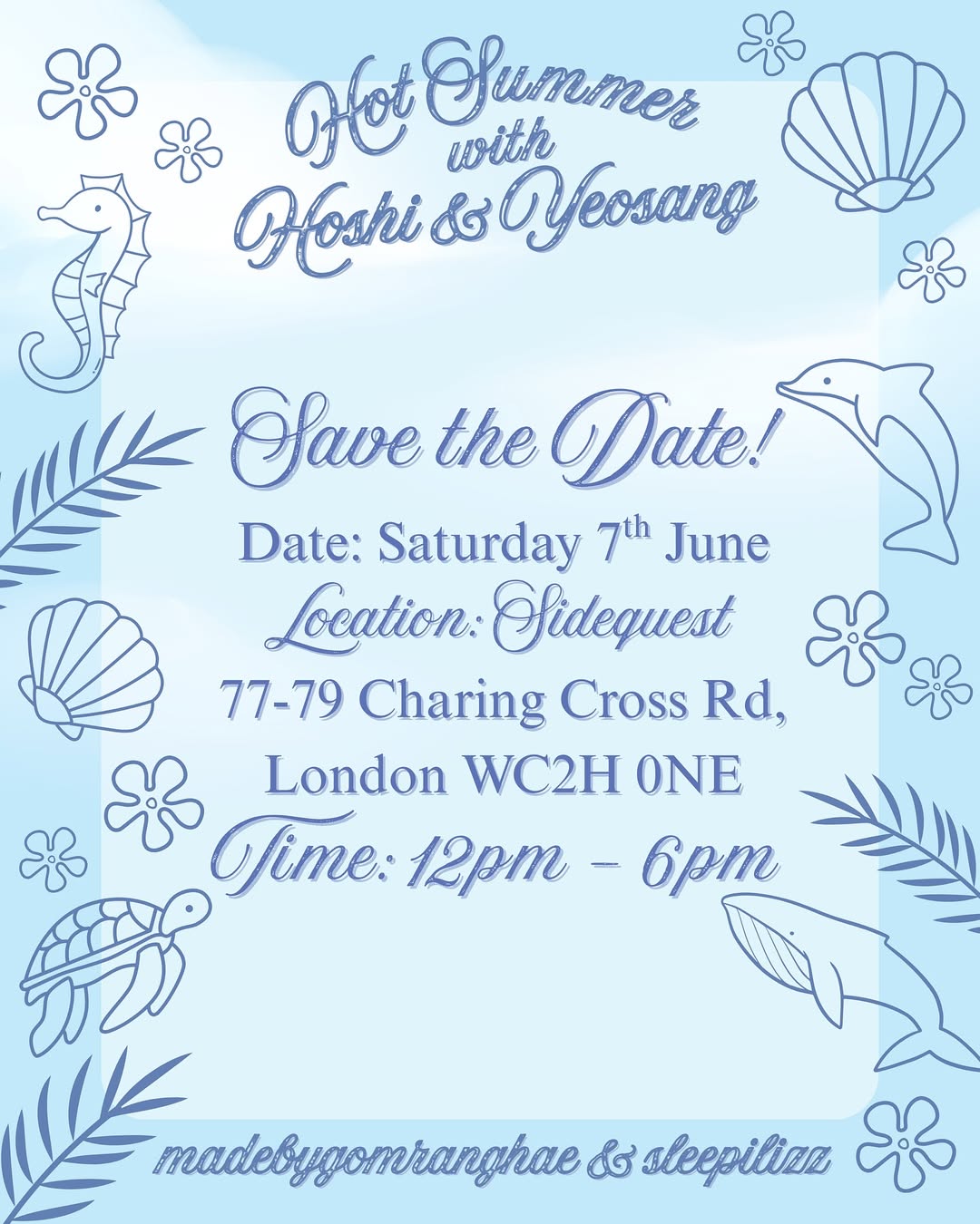 Hot Summer with Hoshi & Yeosang Cupsleeve Event - Image 7